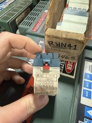 NEW NO BOX Telemecanique RHN41 Relay With Base Schneider