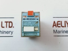 Releco C7-A20 X Power Relay With Socket E92191 Serie QR-C 3 Pole 10A AC230V~