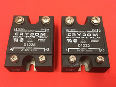 Crydon – P/N: D1225 – Solid State Relay – Lot of (2)