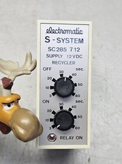 Electromatic SC 285 712 Recycler 3-60 Sec 12VDC Dual Timer