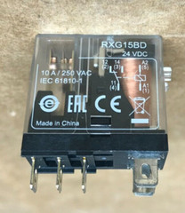 Schneider Electric RXG15BD Socket Relay 1CO 10A@250 VAC 24 VDC Coil – Clear