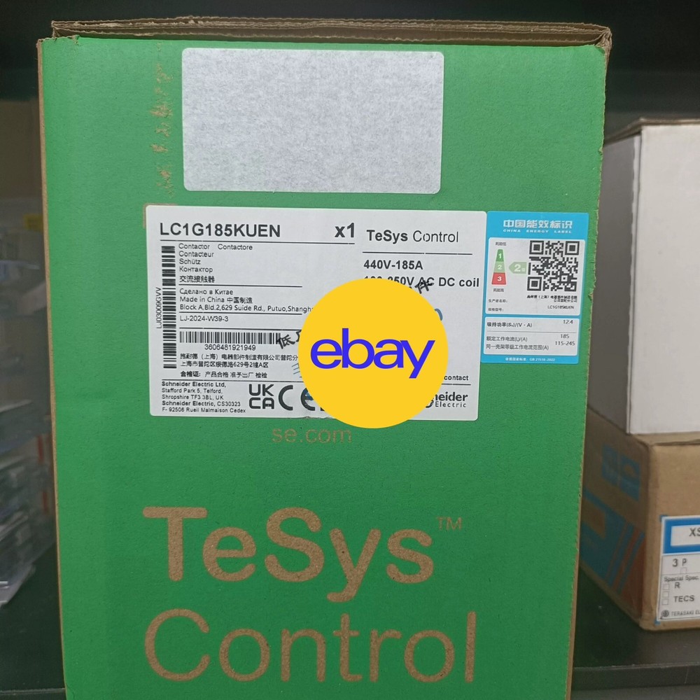 Schneider Electric LC1G185KUEN 100-250V 185A 3P TeSys Contactor