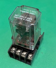 Potter & Brumfield KRP-11AG 120 VAC coil, with socket R-002