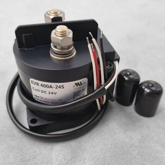 New 4-Wire Coil 24VDC 320V/400A Electromagnetic Relay for YM TECH EVR400A-24S
