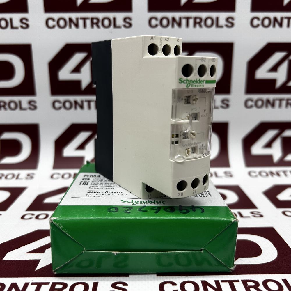 RM4 UA33M | Schneider | Voltage Measurement Relay, 30-500V, Opened