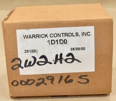 Warrick Controls 1D1D0, Control Relay, 1NC 1NO, 115 V, 50/60 HZ, Secondary 300 V