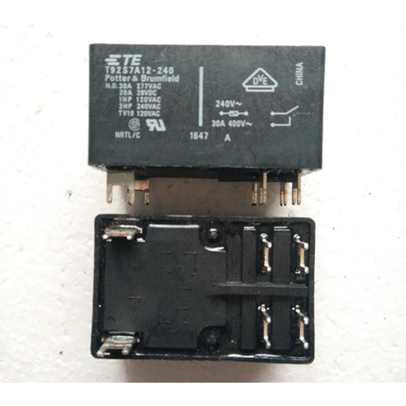 1pc TYCO T92S7A12-240 Power Relay 240VDC 6Pin 30A 277VAC