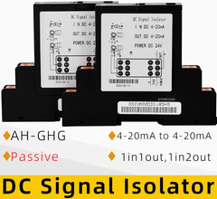 Signal Isolator Pluggable 4-20mA to 4-20mA Passive DC 0-10V 0-5V Converter 24V