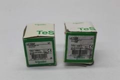 SCHNEIDER ELECTRIC LA7D03F RELAY 110/127V LOT OF 2 NSMP