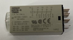 Omron H3YN-4 NEW 1s/10s/1min/10min 100-120VAC, 14 Pin Timer Relay