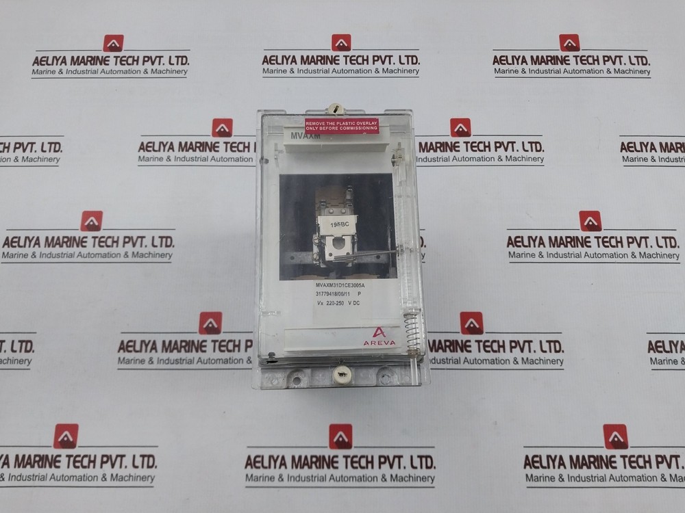 AREVA MVAXM31D1CE3005A Trip Coil Supervision Relay VX 220-250VDC 195BC