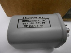 COMMUNICATIONS INSTRUMENTS 44A260983 P001 8 PIN SEALED RELAY