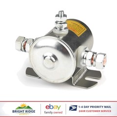 Sealed 12 Volt Solenoid Relay for Heavy Duty Applications with Copper Points