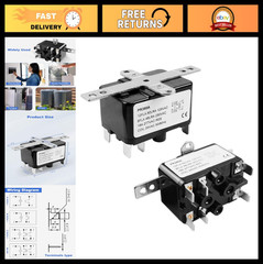 24V Fan Relay AC Switch 2 Pack – SPST for HVAC, Furnace, Blower, Humidifier