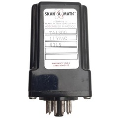 Skan-A-Matic T41300 High-Speed Sensor Amplifier Relay Control w/ Power Supply