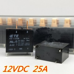 5PCS Tyco PCF-112D2M 12VDC 25A Power Relay 4 Pins