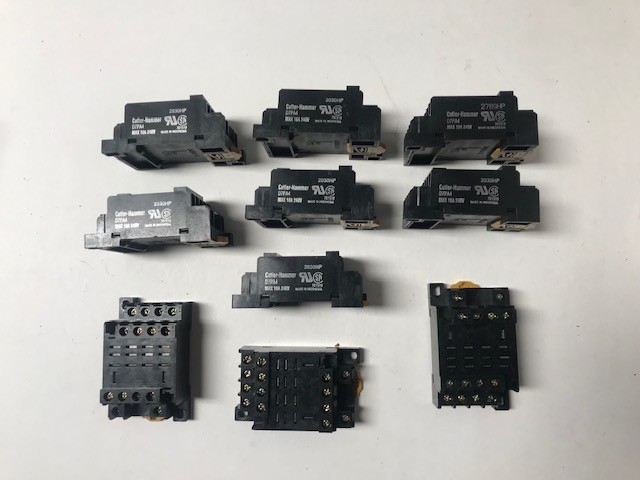 Cutler Hammer D7PA4 Relay D7 Socket 10A 240V 14 Pin New (Lot of 10)