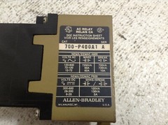 Allen Bradley 700-P400A1 110/115-120 VAC Coil Relay 700P400A1 Type P Ser A