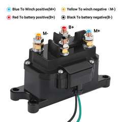 Winch Solenoid Relay Contactor 12V 250A Winch Relay Thumb Truck