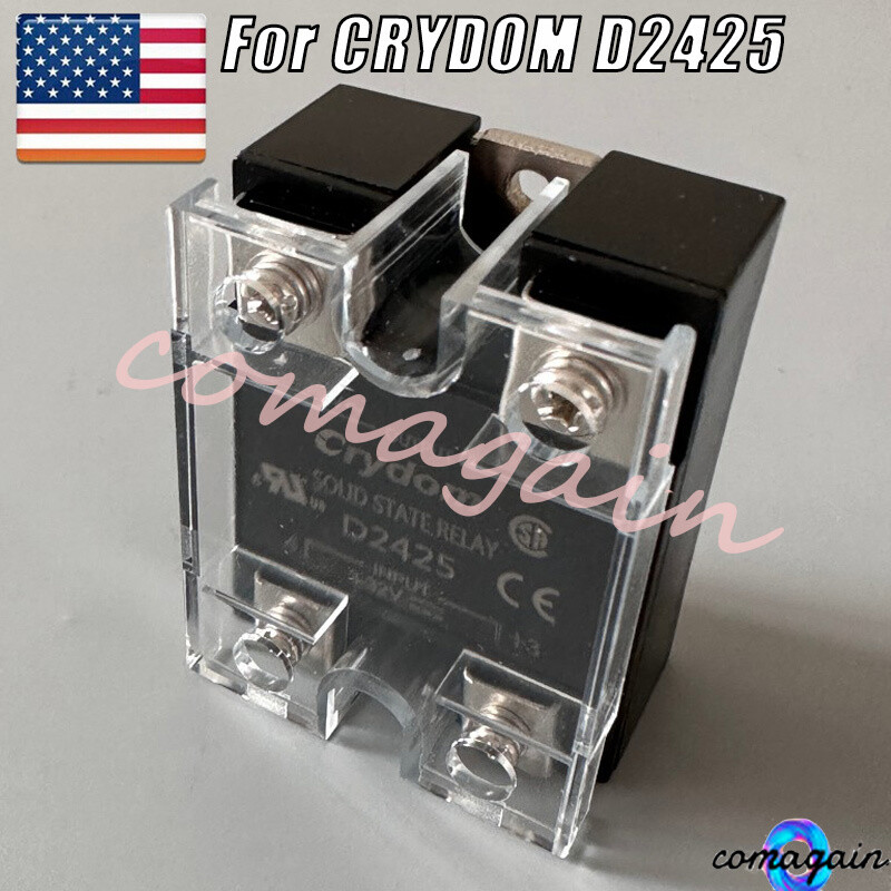 For Crydom D2425 SSR Solid State Relay Output 240VAC 25A Input 3-32VDC US STOCK