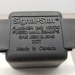 Signal Stat Flasher 242 12VDC 2 Pin Relay 35A Max Fused SAE J590 & J945 DOT