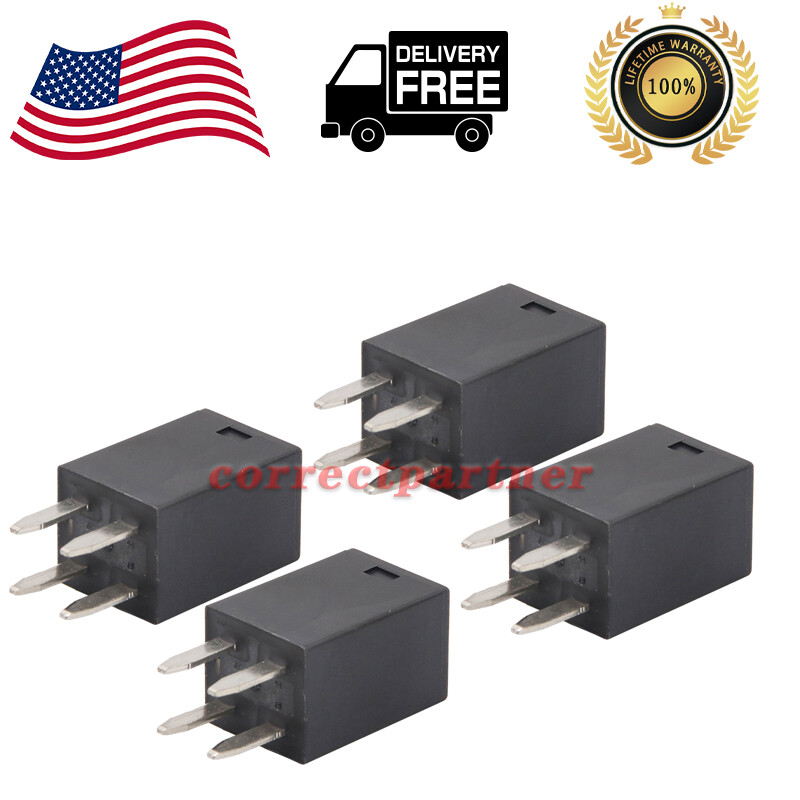 4X For Song Chuan General Purpose Relays SPNO 20A 12VDC , 303-1AH-C-R1-U01-12VDC