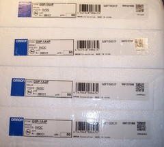 QTY (2) G8P-1A4P-DC5 OMRON SPST-NO 5Vdc POWER RELAYS ROHS G8P-1A4P-5VDC ROHS