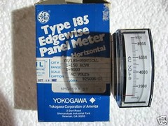New In The Box Ge Yokogawa Ye/185 Vertical Panel Meter