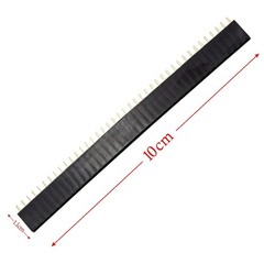 OCR 20PCS Pin Header, 2.54mm 40Pin Male and Female Header Pins Breakaway PCB …