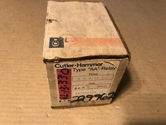 Cutler Hammer, Type AA Relay, 9575H2526-71