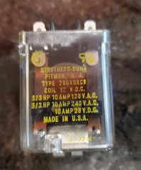 New Struthers-Dunn 285XBXC1 12 VDC Coil Relay polarized DPDT latching relay