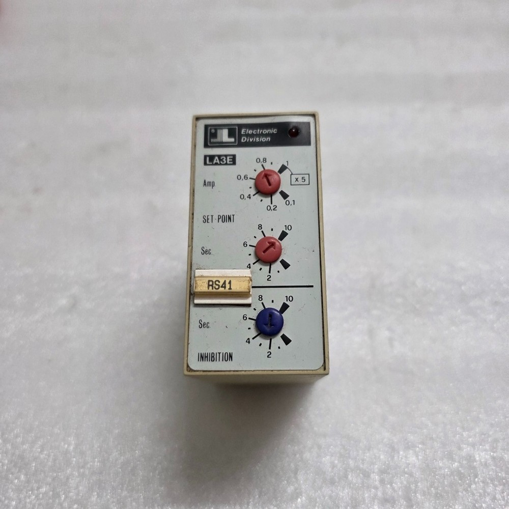 LOVATO LA3E SINGLE-PHASE MAX CURRENT MONITORING RELAY 110VAC