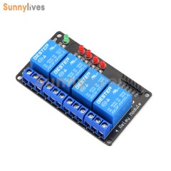 3V 3.3V 1/2/4Channel Relay Module Low Level Trigger Relay with LED Relay Output