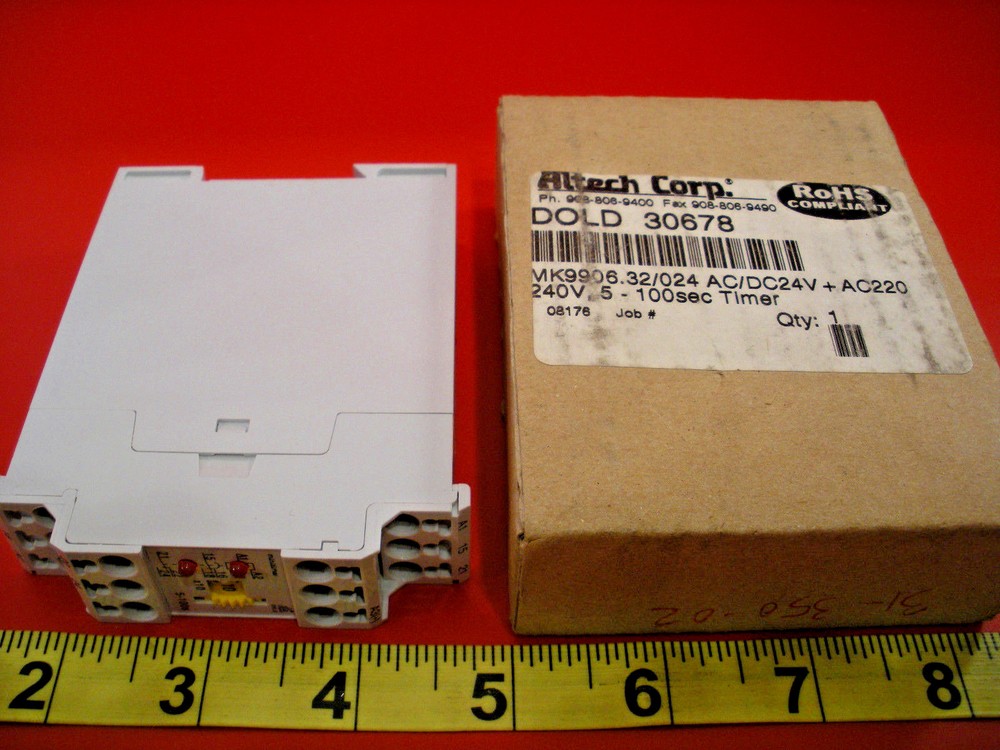 Altech DOLD 30678 Relay MK9906.32/024 AC/DC24V+AC220-240V 0030678 Nib New