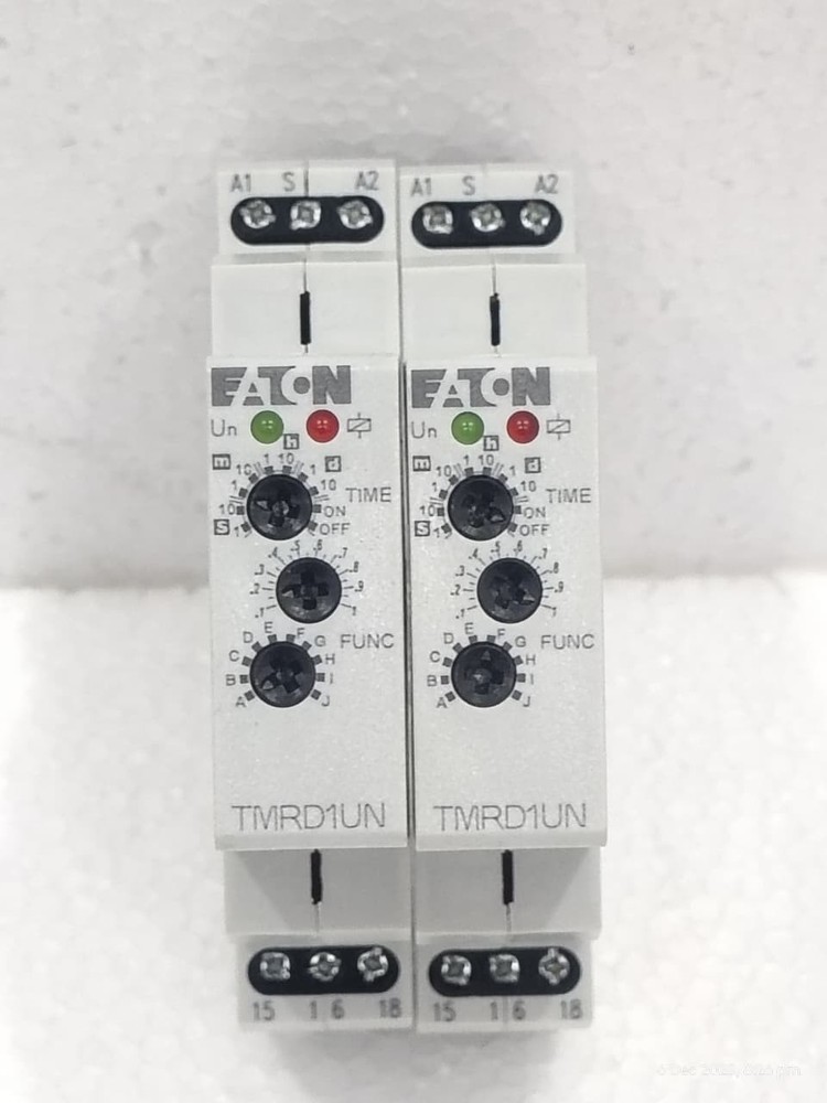 Eaton TMRD1UN Multi-Function Timer,SPDT Input 12-240 VAC/VDC Sell Lot 2 Piece