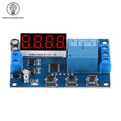 DC12V LED Display Digital Delay Timer Control Switch Relay Module/PLC Automation