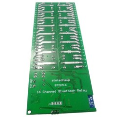 New 16 Channel Android Phone Bluetooth-compatible Control Relay Module