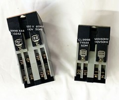 2 Square D Relays # 8501XM040 / 8501XB40 & # 8501X020