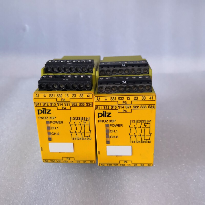 1pc used For PNOZ X3P 24-240VACDC 777313 safety relay