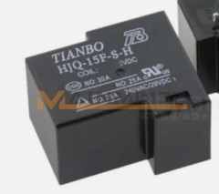 2pieces New HJQ-15F-S-H 24VDC TIANBO Relay 5Pins HJQ-15F-S-H-24VDC