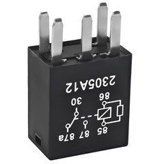 Automotive Power Relay 13502750 – 5 Pin Plug-In, Reliable Performance, 4 Pack
