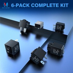 6Pcs 9038 Relay Bypass Switch Replacement Kit Tester Scan Tool For BMW/Audi/VW