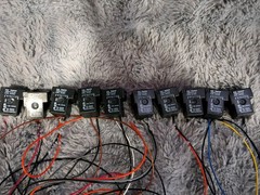 Tyco T90S1D12-24 24VDC Power Relay 30A 240 VAC 3 Pins Lot 10 Untested
