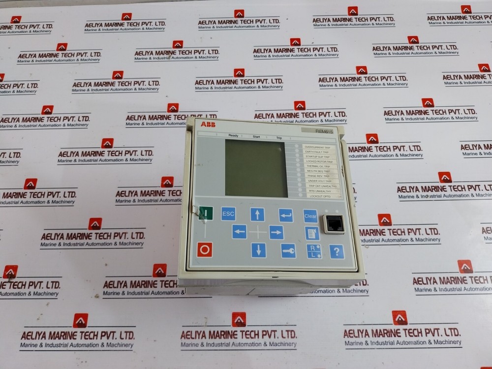 ABB REM615E_D Motor Protection And Control Relay 50/60Hz 100/110/115/120V