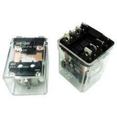2Pcs Songchuan 735H-2C-F-C 12VDC Intermediate Relay 8Pins 30A