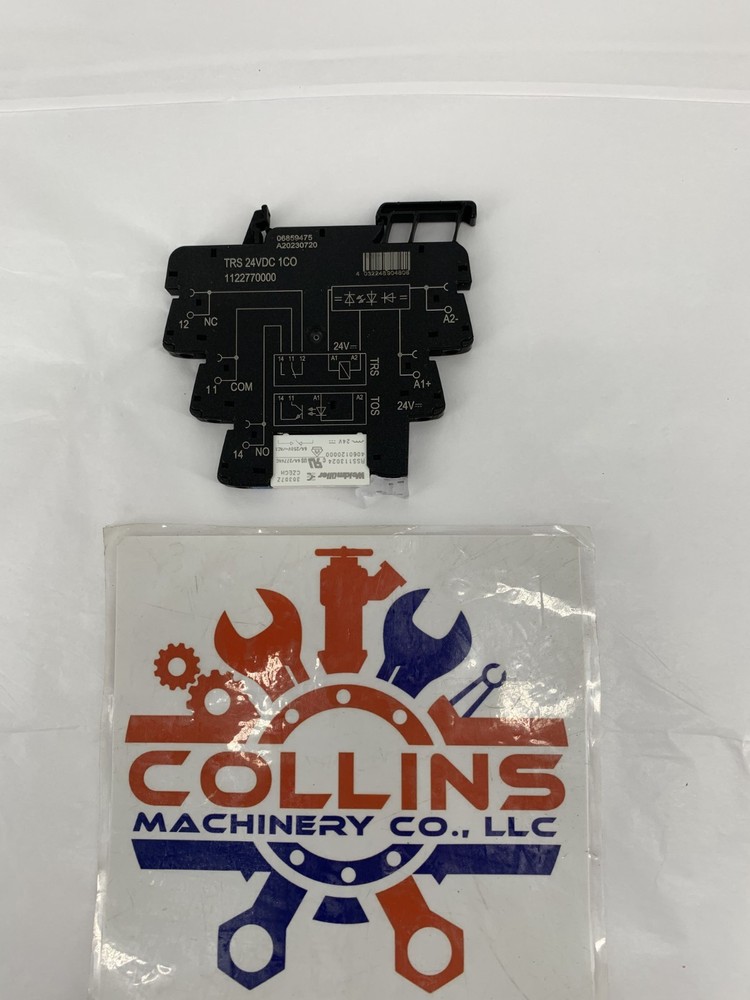 Weidmüller TRS24VDC1CO 1122770000 Interface Relay Module+RSS113024 24VDC Relay