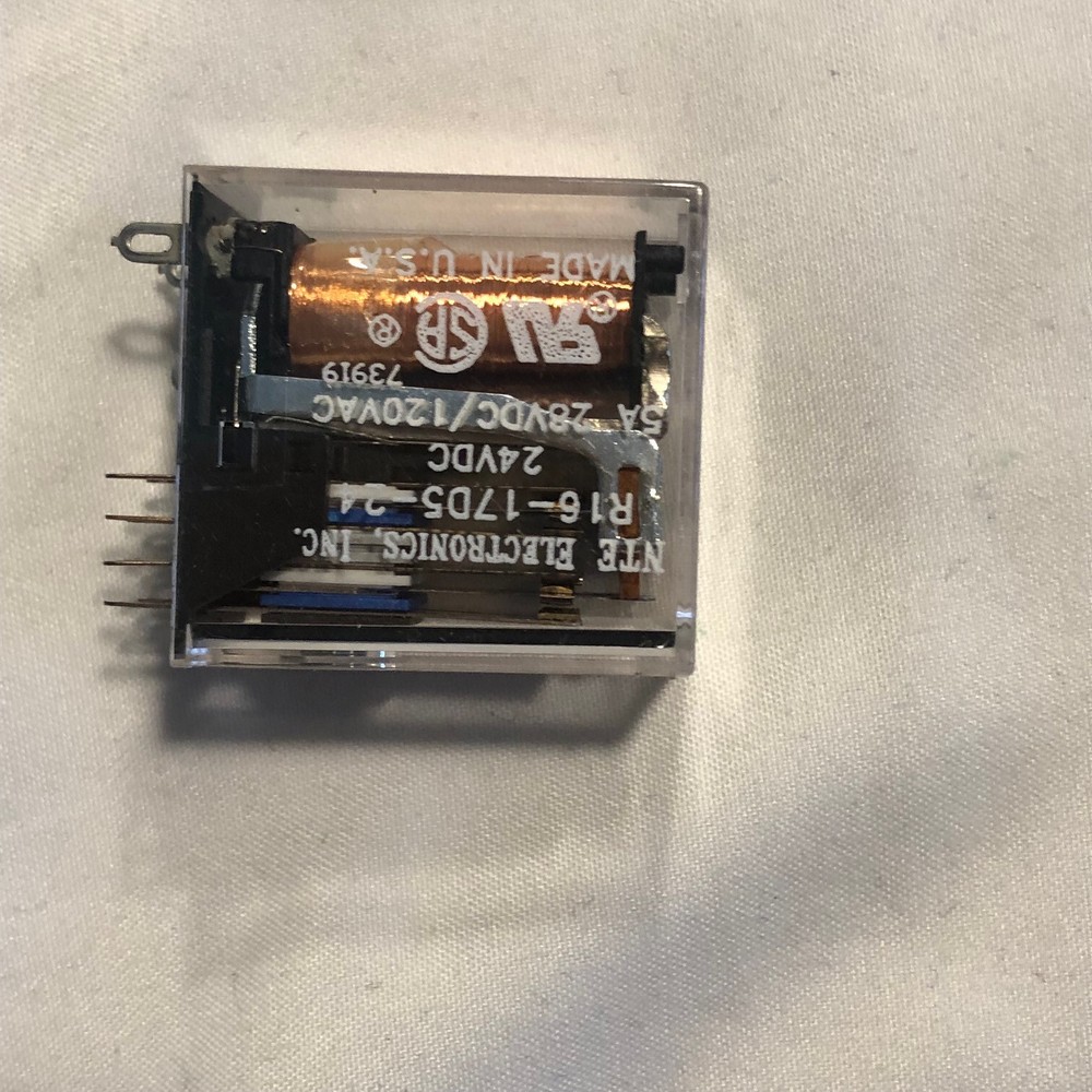 NTE R16-1705-24 4PDT 5A 24VDC Relay