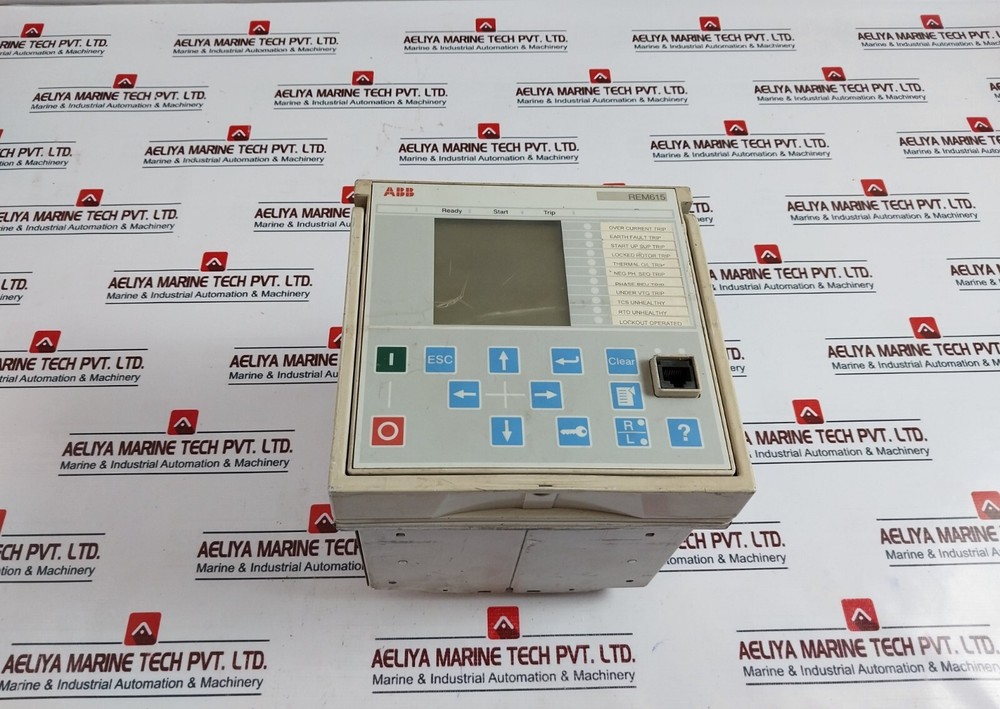 ABB REM615 REM615E_D Motor Protection Control Relay HBMBCCAHNCA1BNN1XD 50/60 HZ