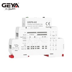 GEYA PTC Motor Protection Relay 10A Monitoring Temperature Winding Thermal Relay
