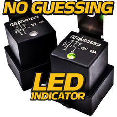 HD Switch Waterproof Relay W/Led Indicator Replaces Hella 4RD-960388-31 4RD-960
